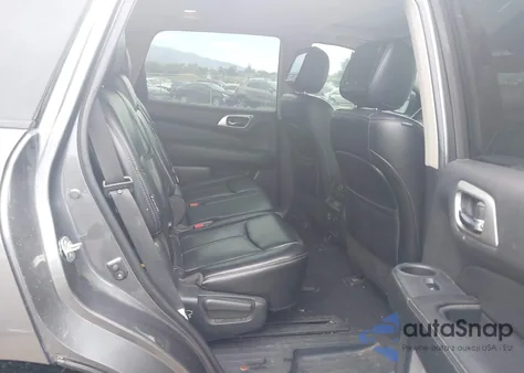 2018 Nissan Pathfinder Platinum from USA, damaged, VIN 5N1DR2MM4JC653846